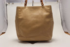 Chanel No 5 CC Logo Leather Tote Shoulder — view 2