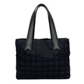 Chanel Tote New Travel Line PM Black Leather