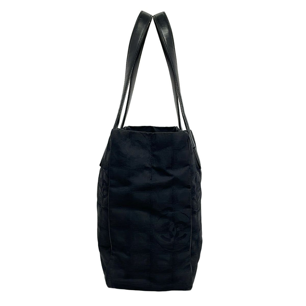 Chanel Tote New Travel Line PM Black Leather — view 2