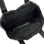 Chanel Tote New Travel Line PM Black Leather — view 7