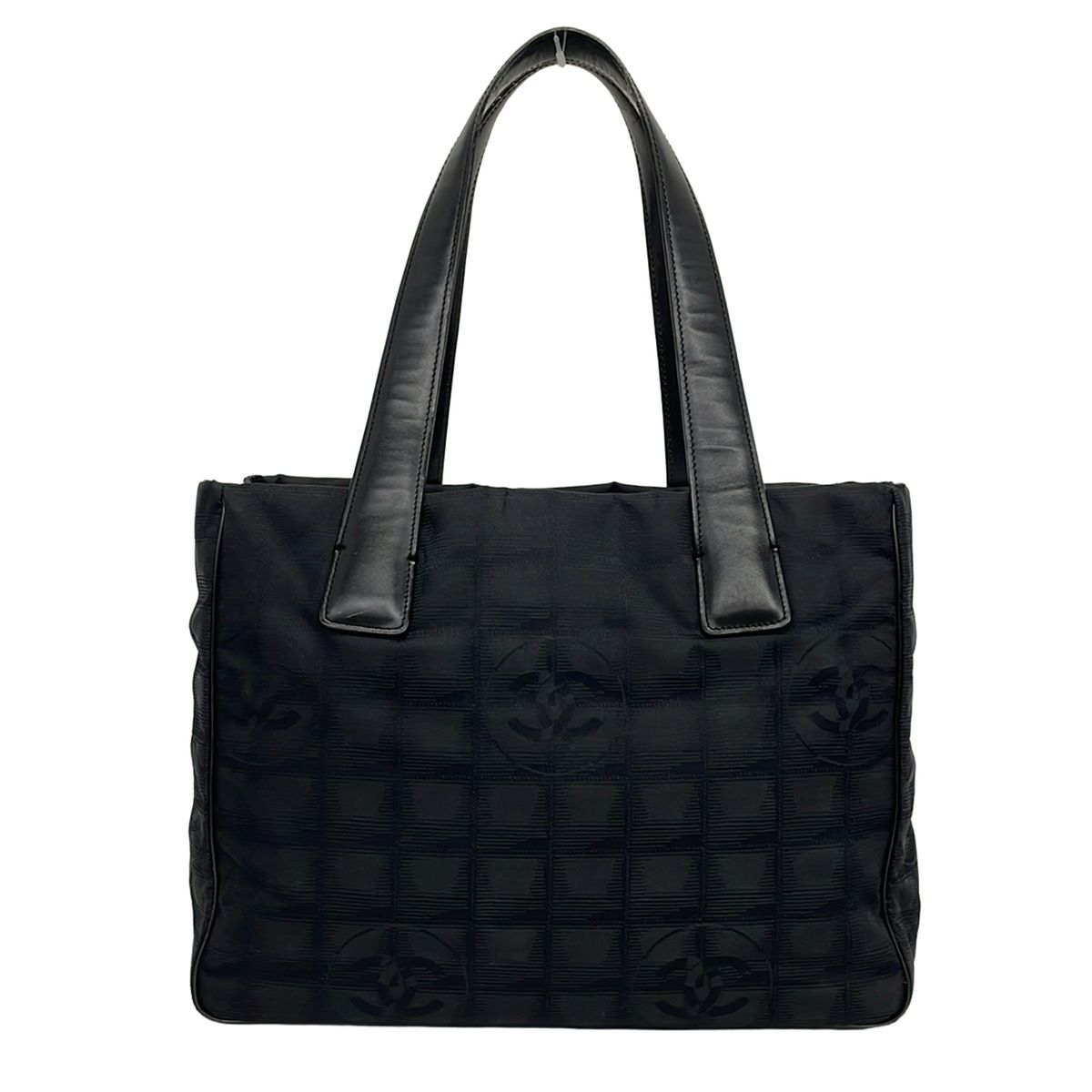 Chanel Tote New Travel Line PM Black Leather — view 3