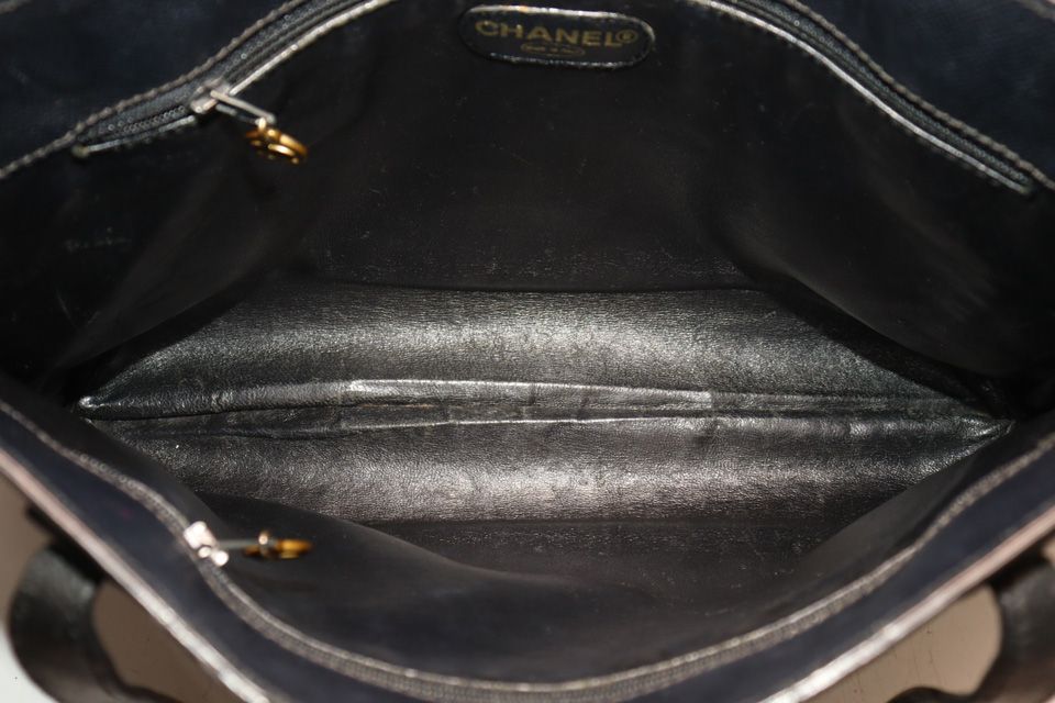 Chanel No 5 Caviar Leather Tote — view 7