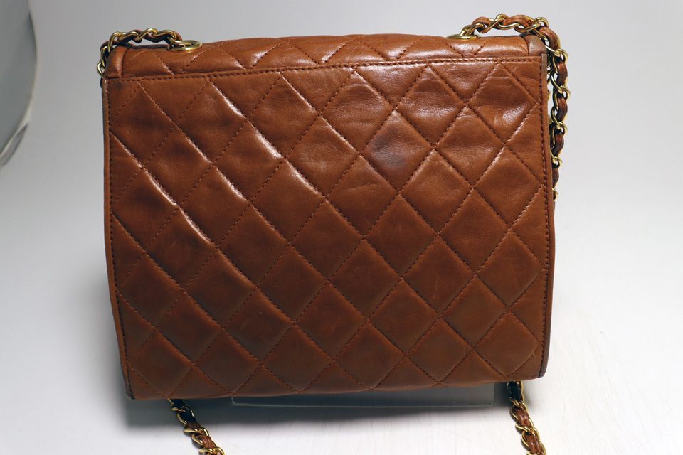 Chanel Lambskin Quilted Chain Shoulder — view 2