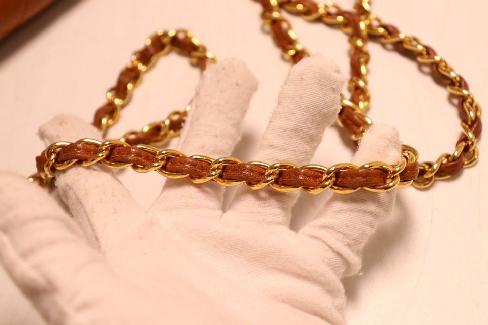 Chanel Lambskin Quilted Chain Shoulder — view 6