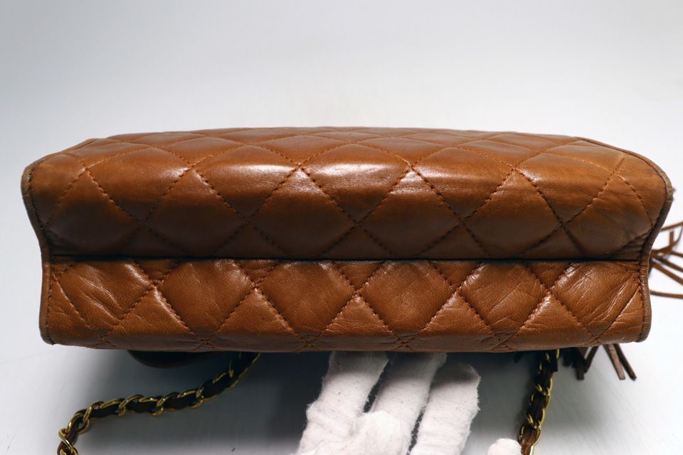 Chanel Lambskin Quilted Chain Shoulder — view 3