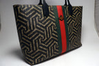 Gucci GG Carre Ido Bee Supreme Canvas Tote — view 4