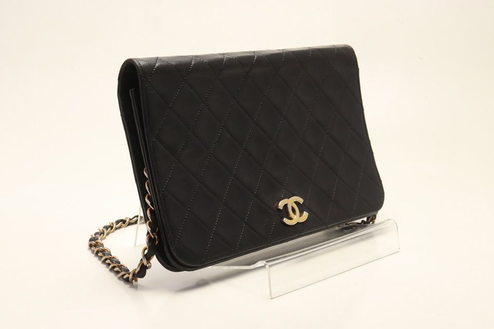 Chanel Lambskin Quilted Chain Shoulder — view 4