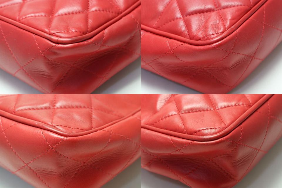 Chanel Lambskin Chain Tote Shoulder — view 5