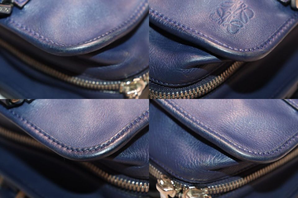 Loewe Amazona 28 Leather Handbag — view 9