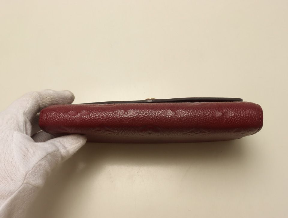 Louis Vuitton Monogram Empreinte Portefeuille Sarah Wallet — view 3