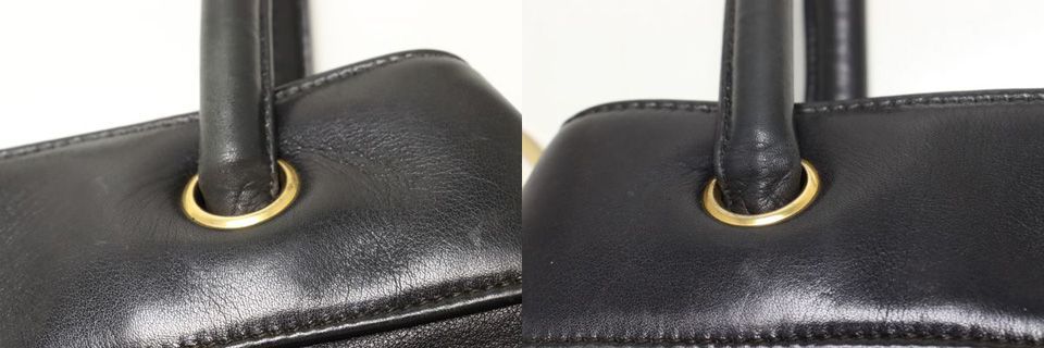 Chanel Lambskin CC Logo Tote Shoulder — view 9