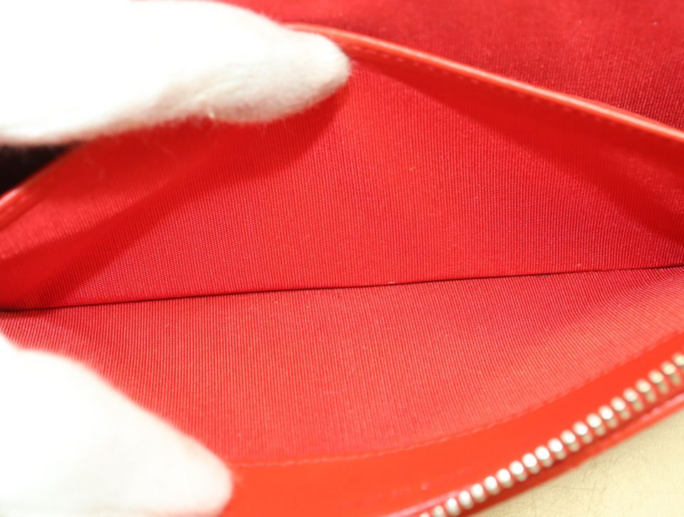 Chanel Lambskin Quilted Zip Around Wallet — view 7