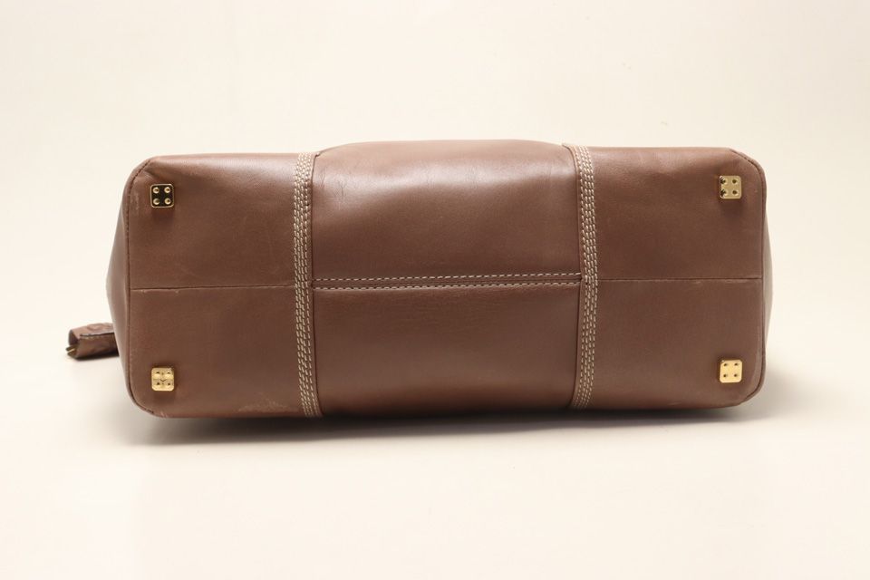 Loewe Anagram Amazona Justa Leather Handbag — view 3