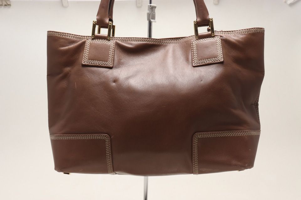 Loewe Anagram Amazona Justa Leather Handbag — view 2