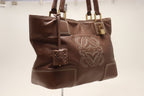 Loewe Anagram Amazona Justa Leather Handbag — view 4