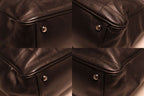 Chanel Chocolate Bar Lambskin Tote — view 5