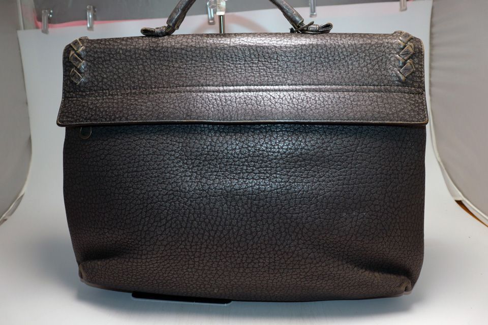 Bottega Veneta Leather Briefcase Business — view 2