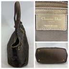 Dior Panarea Tote Cannage Stitch Brown — view 4