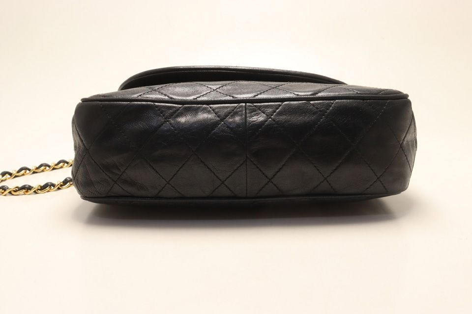 Chanel Quilted Lambskin Chain Shoulder — view 3