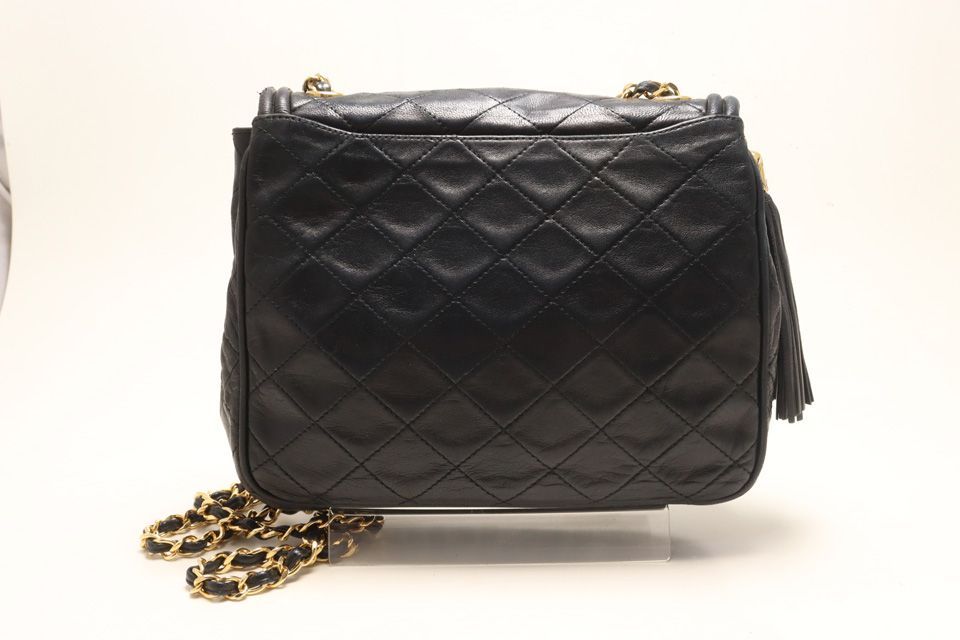 Chanel Quilted Lambskin Chain Shoulder — view 2