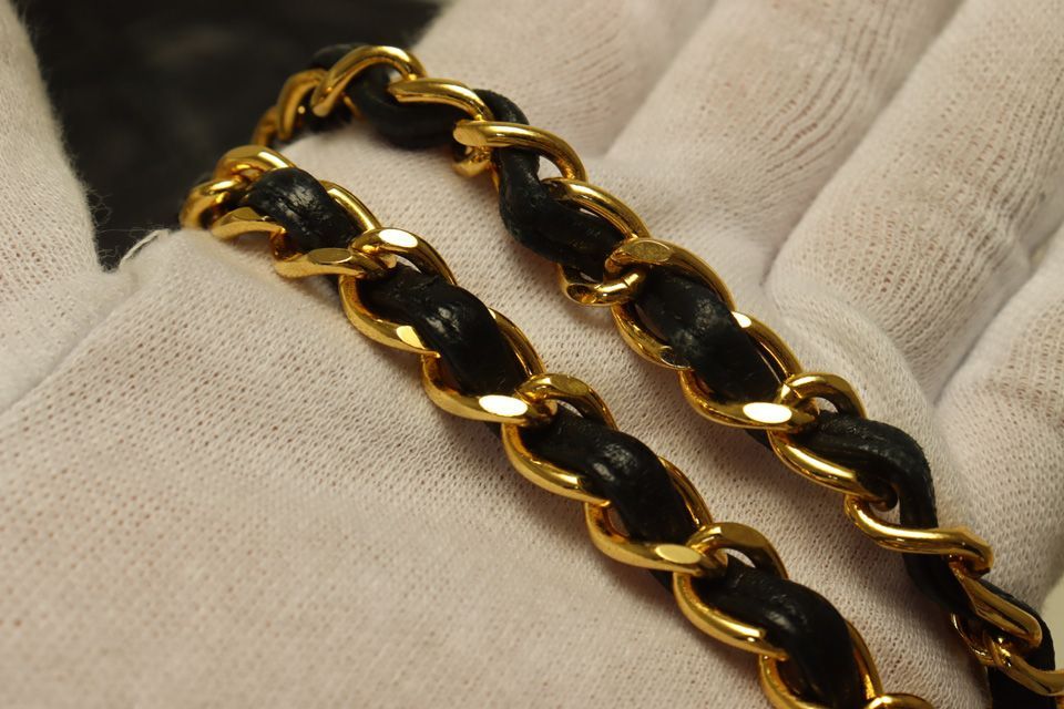 Chanel Quilted Lambskin Chain Shoulder — view 5