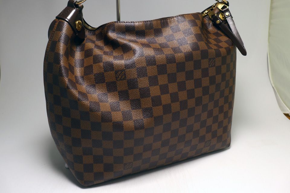 Louis Vuitton Damier Gray Souffle PM Shoulder — view 4