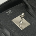 Hermes Birkin 30 Tote Togo Noir Black Silver — view 8