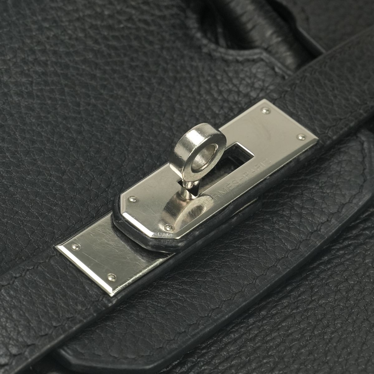 Hermes Birkin 30 Tote Togo Noir Black Silver — view 7