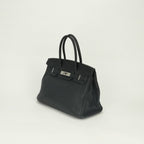 Hermes Birkin 30 Tote Togo Noir Black Silver — view 2