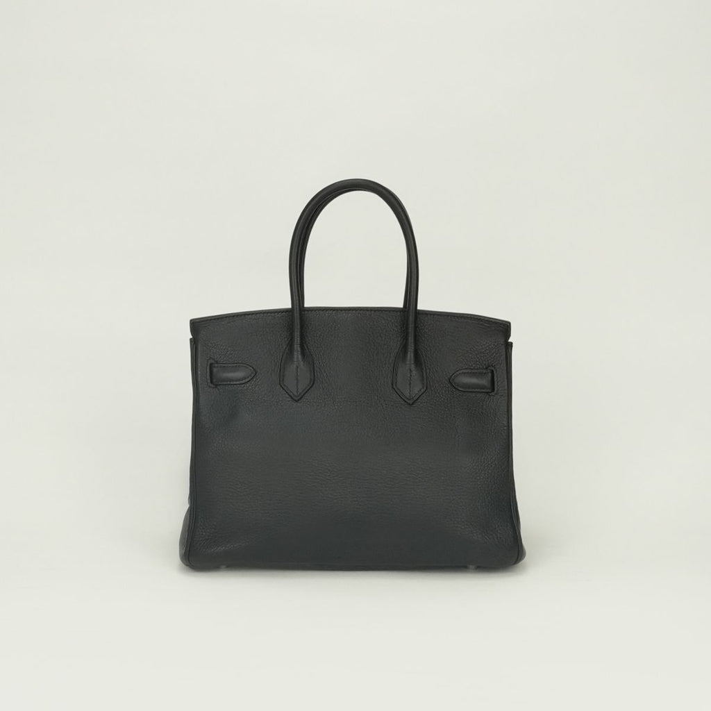 Hermes Birkin 30 Tote Togo Noir Black Silver — view 3