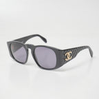 Chanel Vintage Sunglasses Quilted CC Logo Eyewear — view 3