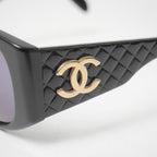 Chanel Vintage Sunglasses Quilted CC Logo Eyewear — view 5