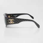 Chanel Vintage Sunglasses Quilted CC Logo Eyewear — view 4