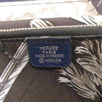 Hermes Azap Long Silk in Wallet Leather Navy — view 9