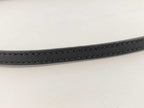 Prada Clutch Triangle Logo Black Nylon White Tag Silver — view 5
