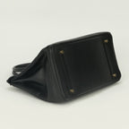 Hermes Birkin 35 Tote Noir Black Gold — view 6