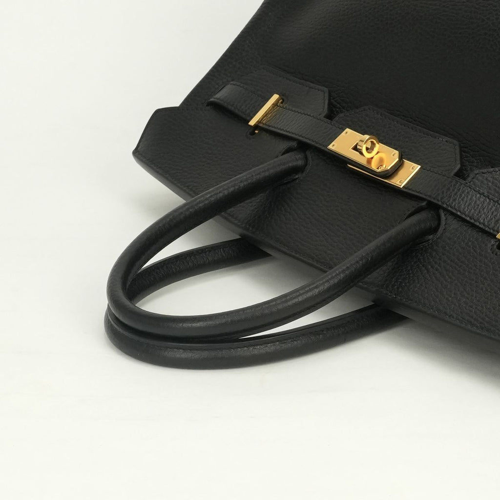 Hermes Birkin 35 Tote Noir Black Gold — view 4