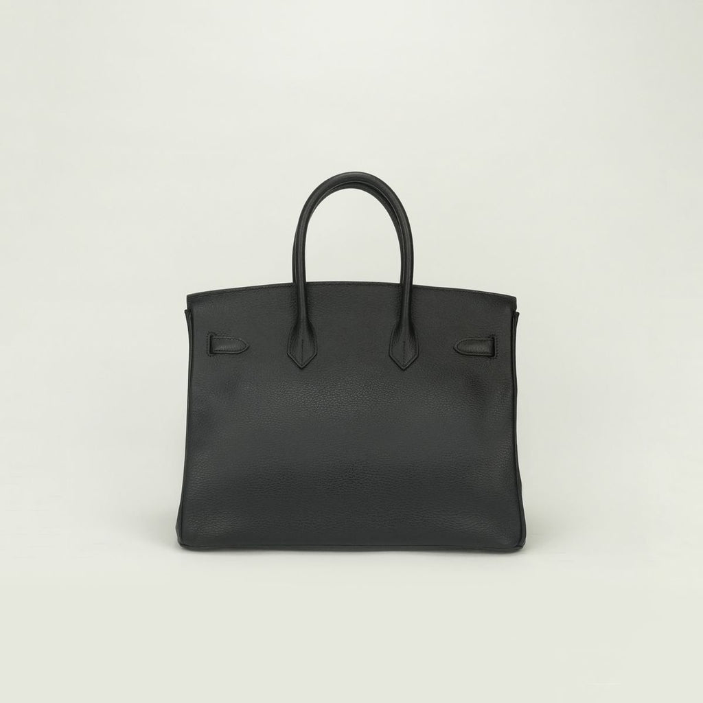 Hermes Birkin 35 Tote Noir Black Gold — view 3