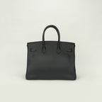 Hermes Birkin 35 Tote Noir Black Gold — view 3
