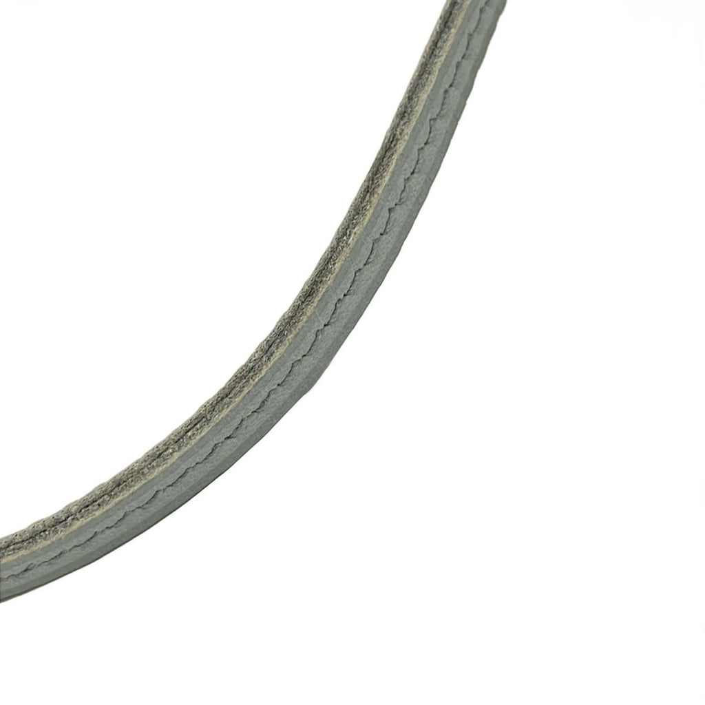 Hermes Bracelet Tillet Leather Light Gray — view 5
