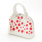 Louis Vuitton Yayoi Kusama Epi Alma BB Handbag Reactive White — view 2