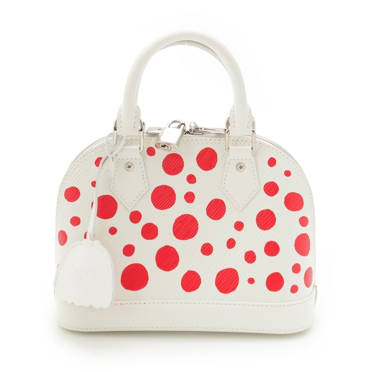 Louis Vuitton Yayoi Kusama Epi Alma BB Handbag Reactive White