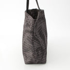 Bottega Veneta Nylon Intreccio Illusion Tote Gray — view 3