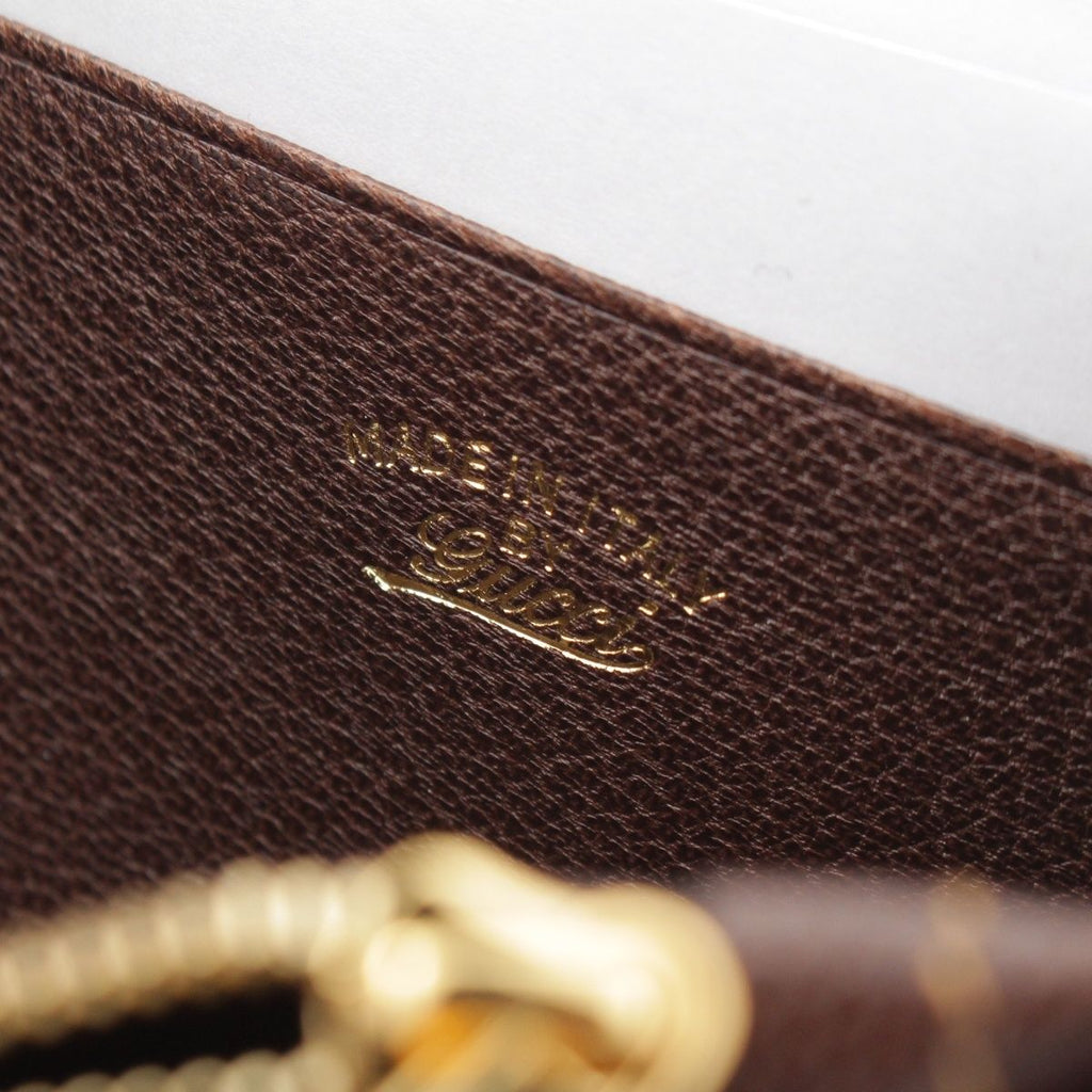 Gucci Horsebit GG Canvas Web Zip Around Wallet Beige — view 4
