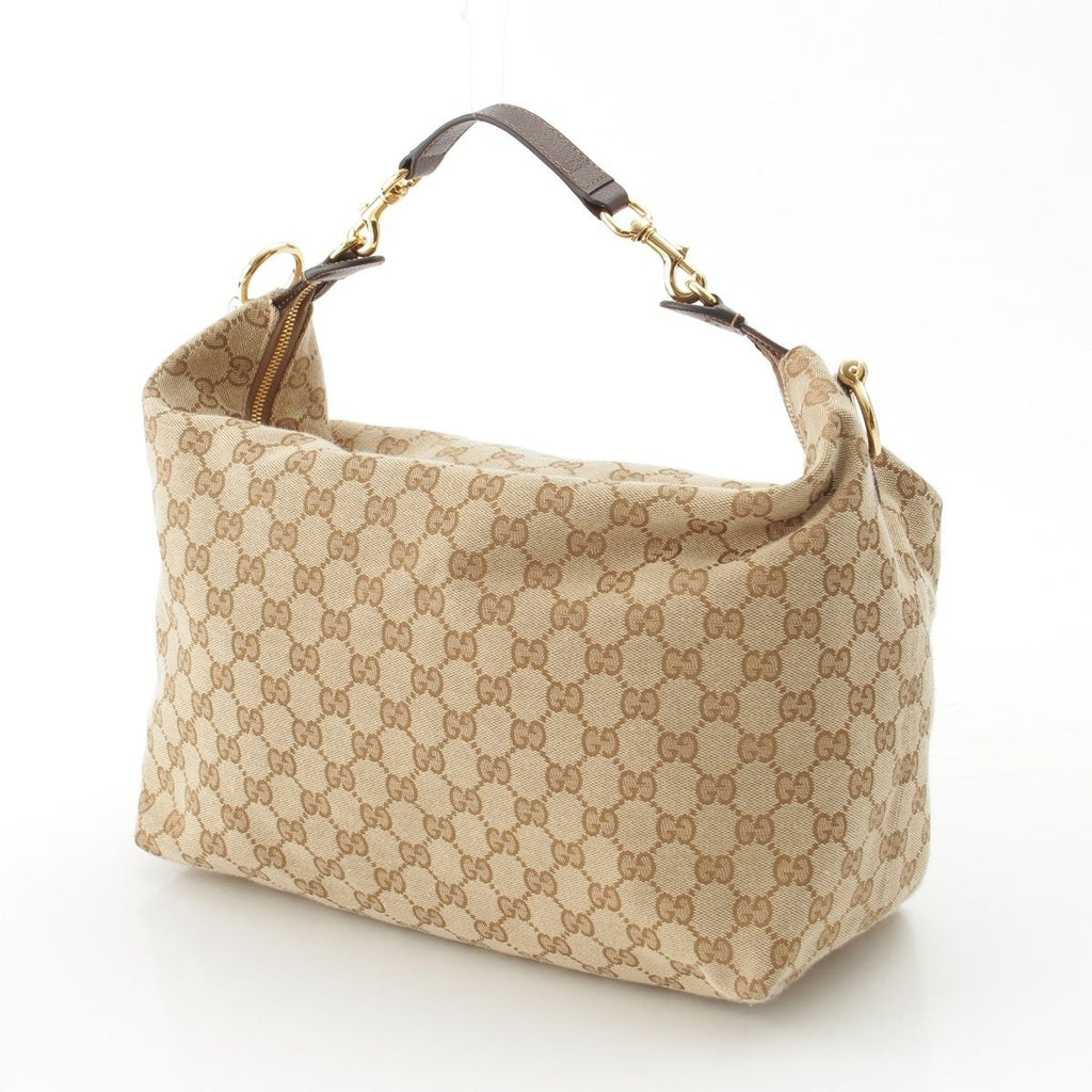 Gucci Brera GG Canvas Crossbody Shoulder Bag Beige — view 2
