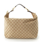 Gucci Brera GG Canvas Crossbody Shoulder Bag Beige