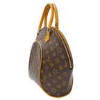 Louis Vuitton Bag Handbag Monogram Canvas Ellipse MM Brown Handle Large — view 4