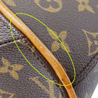 Louis Vuitton Bag Handbag Monogram Canvas Ellipse MM Brown Handle Large — view 8