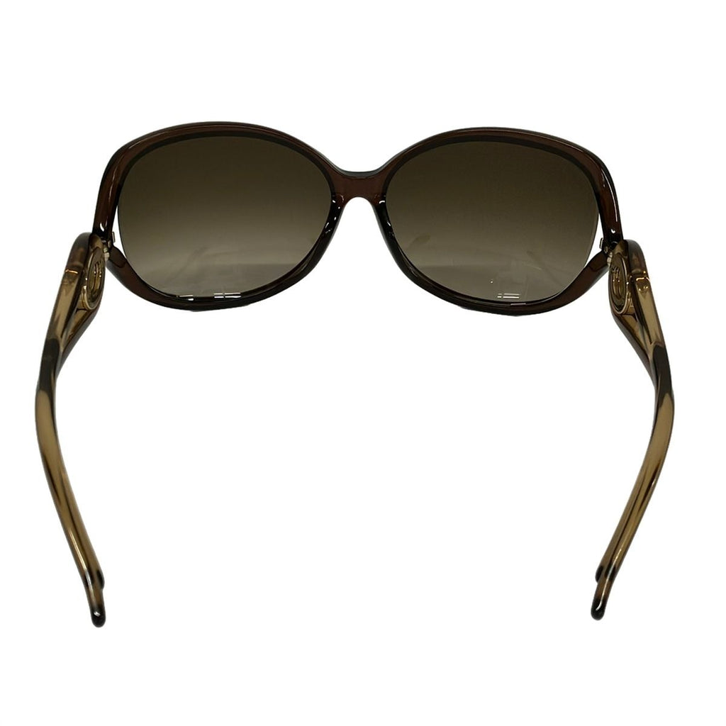Dior Sunglasses Dark Brown Gold Eyewear — view 3