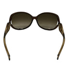 Dior Sunglasses Dark Brown Gold Eyewear — view 3